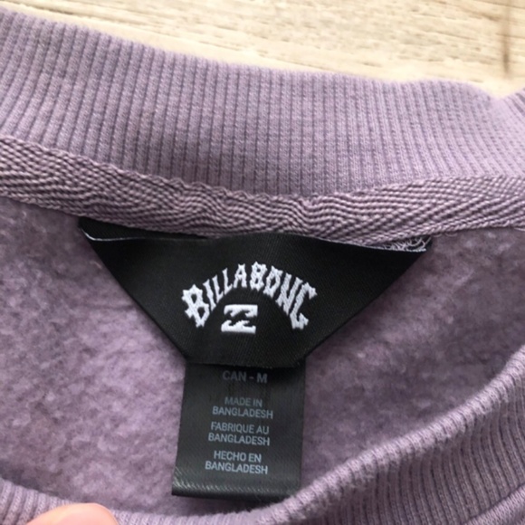 Billabong Light Purple Crewneck Sweater - Picture 3 of 7